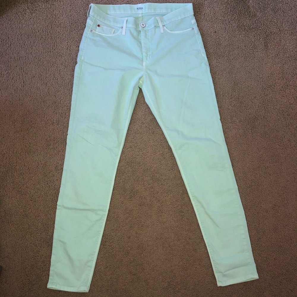 Fun in the sun!! Mint green Hudson jeans!